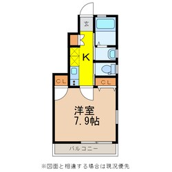 エクリュ竹松駅前(全4戸)の物件間取画像